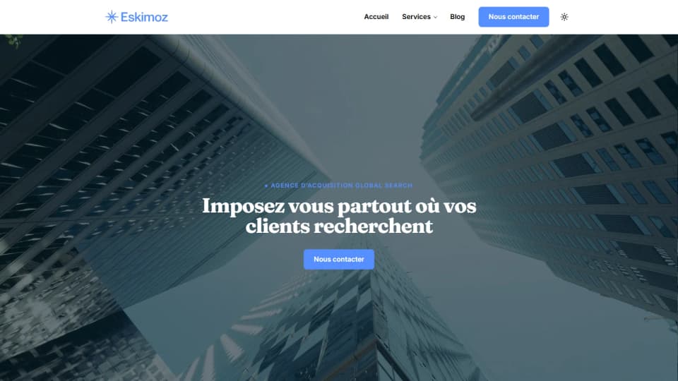Démo WordPress: Eskimoz