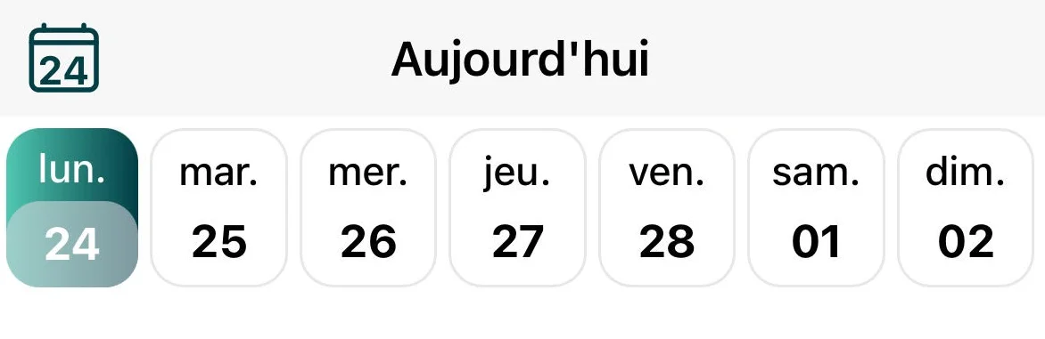 Application mobile: Habit-line